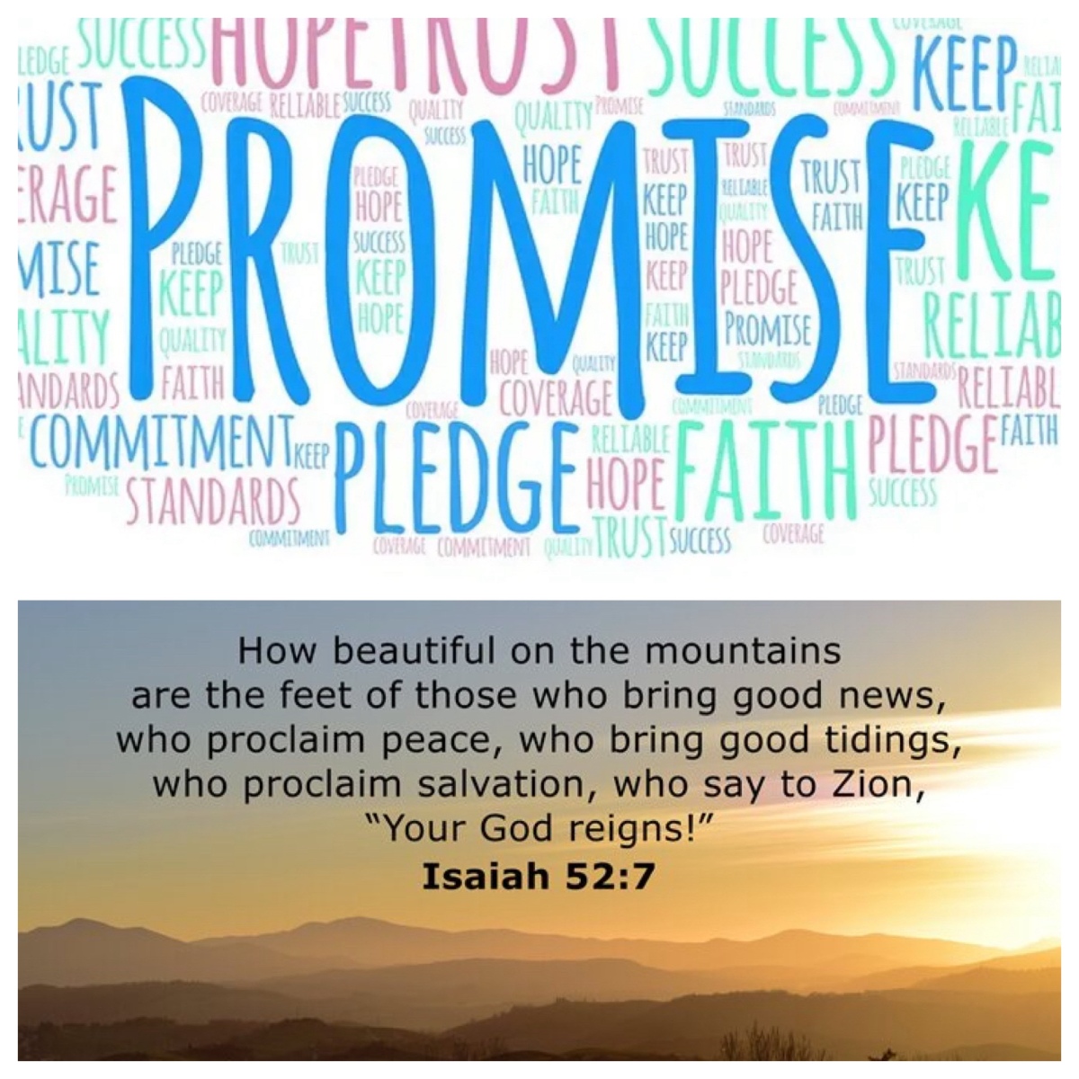 Promise and proclamation: passages from the Prophets at Christmas