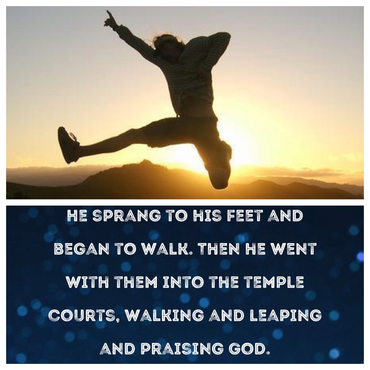 Walking and leaping and praising God (Acts 3; Narrative Lectionary for Easter 3)